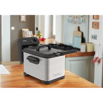 Friteuse Tefal Family Pro Access FR5030 3000 W Acier Inoxydable/Noir