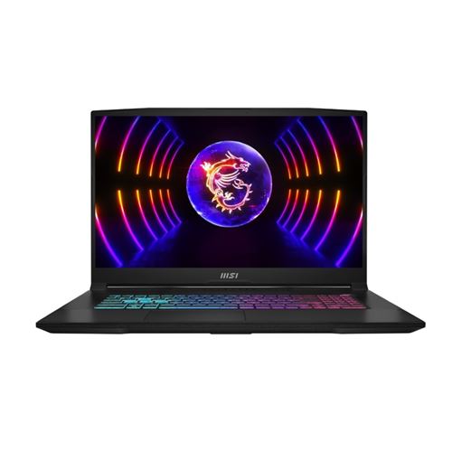 PC Portable Gaming MSI Katana 17 B13VFK-1290FR 17,3 Full HD 144 Hz Intel® Core™ i7 16 Go RAM 512 Go SSD Nvidia GeForce RTX 4060 Noir