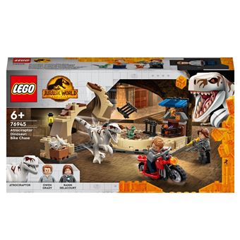 LEGO® Jurassic World™ 76945 La poursuite en moto de l’Atrociraptor