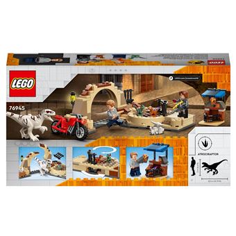 LEGO® Jurassic World™ 76945 La poursuite en moto de l’Atrociraptor