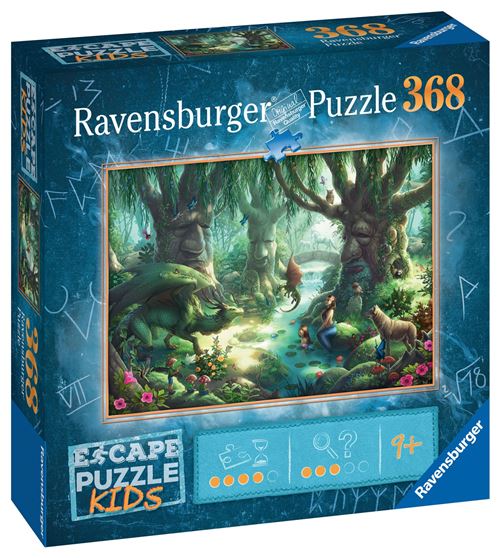 Puzzle Ravensburger Escape Kids La forêt magique