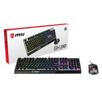 Clavier Gaming Msi Vigor GK30 Combo Noir