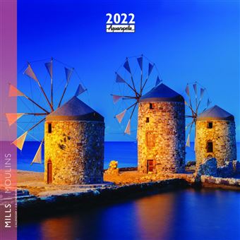 Calendrier Pictura 2022 Moulins 16 x 16 cm