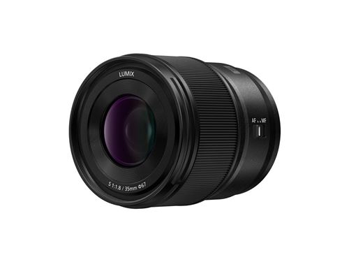 Objectif hybride Panasonic Lumix S 35mm f/1.8 Noir