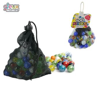 Sac de 100 billes Billes et accessoires