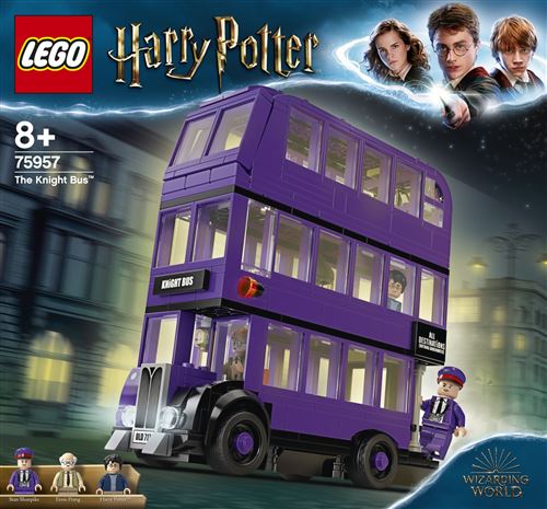 Lego Le Magicobus Harry Potter Bus Violet À 3 Niveaux Jeu D'Assemblage, 75957