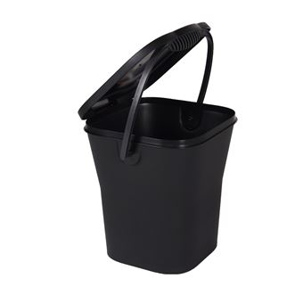 Seau à compost Eda Gris 6 L