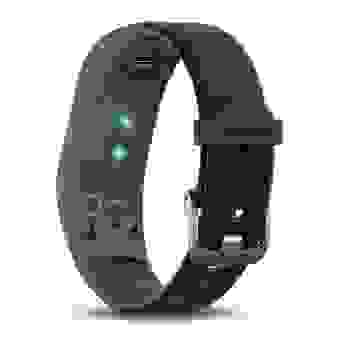 Bracelet de sport Garmin Vivosport Taille S M Noir et gris anthracite avec GPS et cardio poignet Bracelet connecte Achat prix fnac