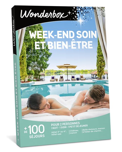 Coffret cadeau Wonderbox Week-end soin et 13815