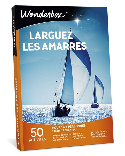 Coffret cadeau Wonderbox Larguez Les Amarres