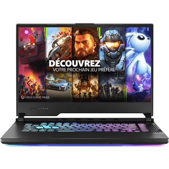 PC Portable Gamer Asus – I7, 512 Go SSD, 12 Go RAM, GTX, 15,6'', Windows 11 Pro