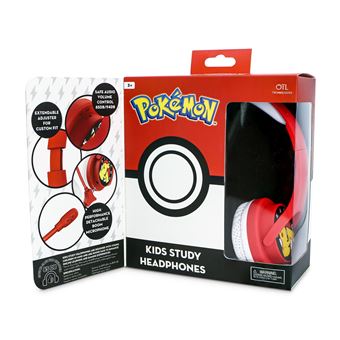 Jeu éducatif et électronique Otl Casque Multimédia avec micro détachable Pokémon