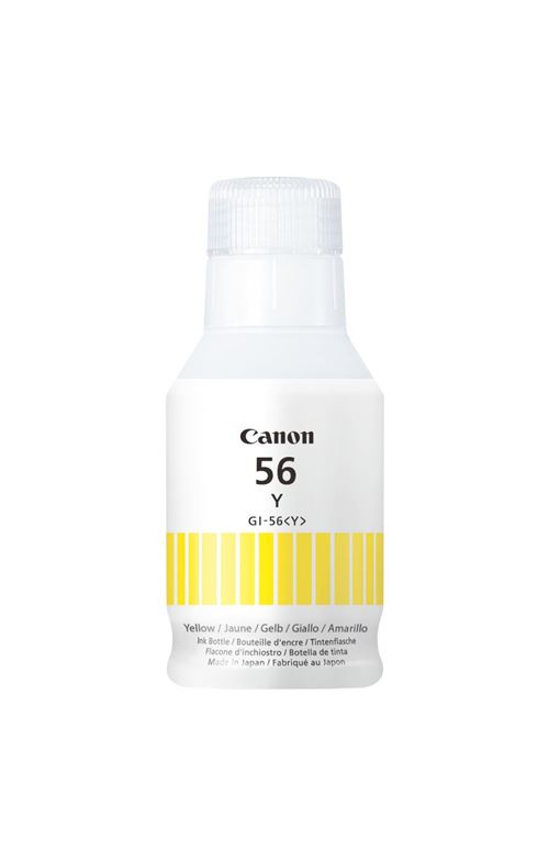Bouteille d'encre Canon GI-56Y Jaune