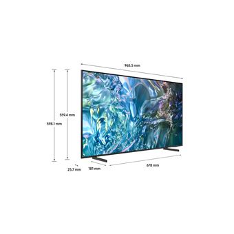 TV QLED Samsung TQ43Q60D 109 cm 4K UHD Smart TV 2024 Noir
