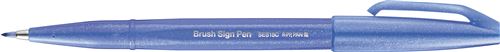 Pentel Arts Pentelarts Stylo Feutre Brush Sign Pen Ses 15, Indigo