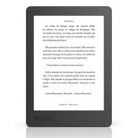 Liseuse numérique Kobo by Fnac – Kobo Aura 2ème édition Reconditionnée avec Etui Noir