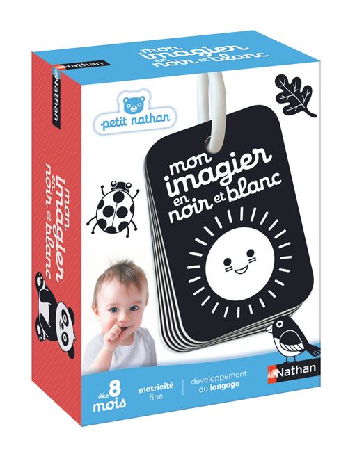 Jeu d'éveil Nathan Mon Premier Imagier Noir et Blanc - Nathan