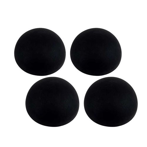Pack De 4 Absorbeurs Anti Vibrations Enova Hifi TURNPAD_20PRO – Pour Platine Vinyle, Silicone Noir