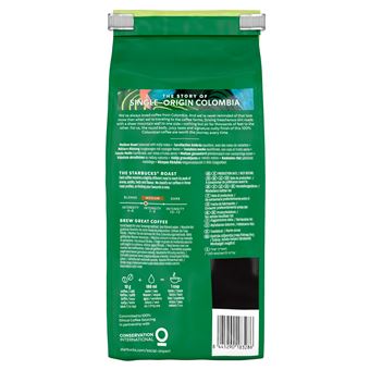 Pack de 450 g café Starbucks Grains Origin Colombia