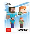 Pack de 2 Figurines Amiibo Steve & Alex Série Super Smash Bros numéro 89