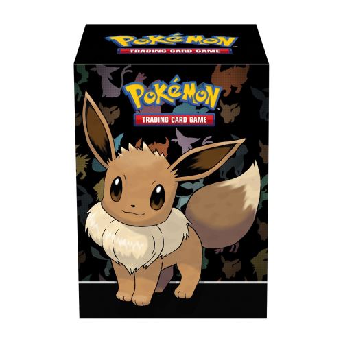 Boite de rangement Pokémon Pikachu et Evoli - Carte Pokemon Rare