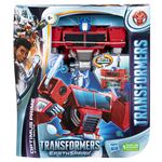 Figurine Transformers EarthSpark Spin Changer Optimus Prime et Robby Malto