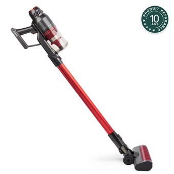 Aspirateur balai sans fil H.Koenig UPX18 Fullpower 2 en 1 220 W Rouge