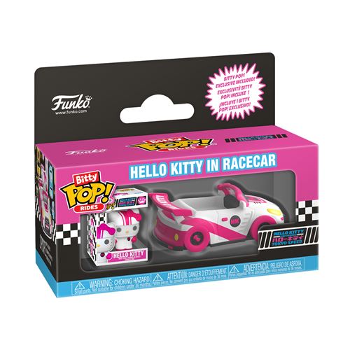 Figurine Funko Bitty Pop Rides Sanrio Hello Kitty in Racecar