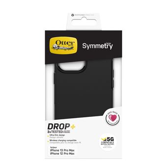 Coque renforcée pour iPhone 13 Pro Max OtterBox Symmetry Series Noir