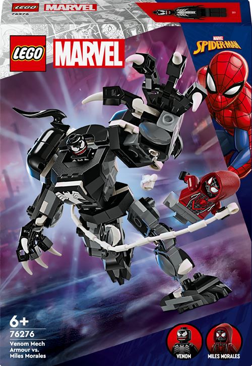 LEGO® Marvel 76276 L’armure robot de Venom contre Miles Morales