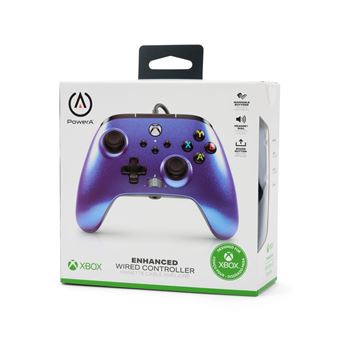 Manette Filaire améliorée PowerA pour Xbox Série X Edition Nebula
