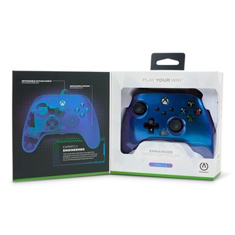 Manette Filaire améliorée PowerA pour Xbox Série X Edition Nebula