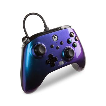 Manette Filaire améliorée PowerA pour Xbox Série X Edition Nebula