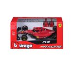 Voiture Bburago 1/43 Ferrari SF Formule 1 avec casque Leclerc