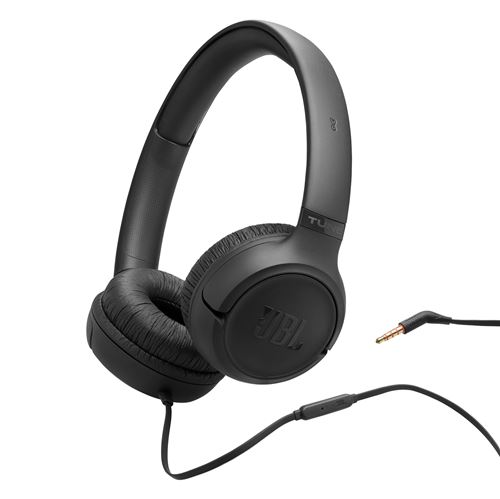 Casque supra-auriculaire filaire JBL Tune 530 Noir