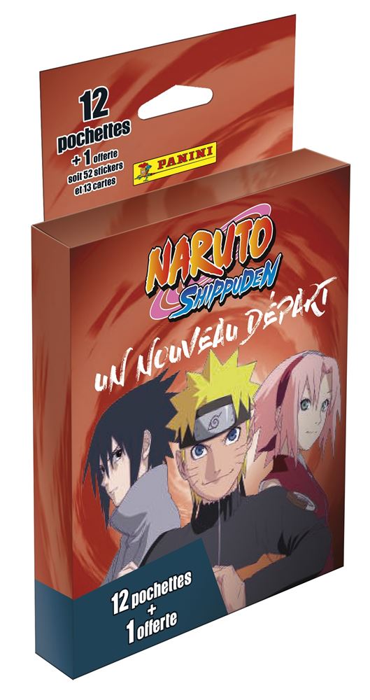 Panini Naruto Shippuden - Blister de 6 pochettes - 004459KBF6 Panini Naruto Shippuden - Blister de 6 pochettes - 004459KBF6