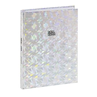 Agenda journalier Exacompta 2021 2022 Forum Color Holographik Modèle aléatoire
