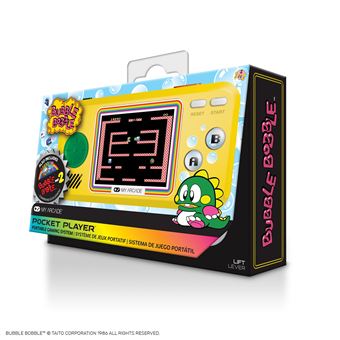 Console rétrogaming 3 Jeux en 1 Just For Games Pocket Player Bubble Bobble