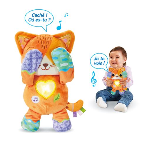 Jeu d'éveil Vtech Baby Fripon, cache-cache chaton État correct - VTech Baby reconditionné (offre indisponible)
