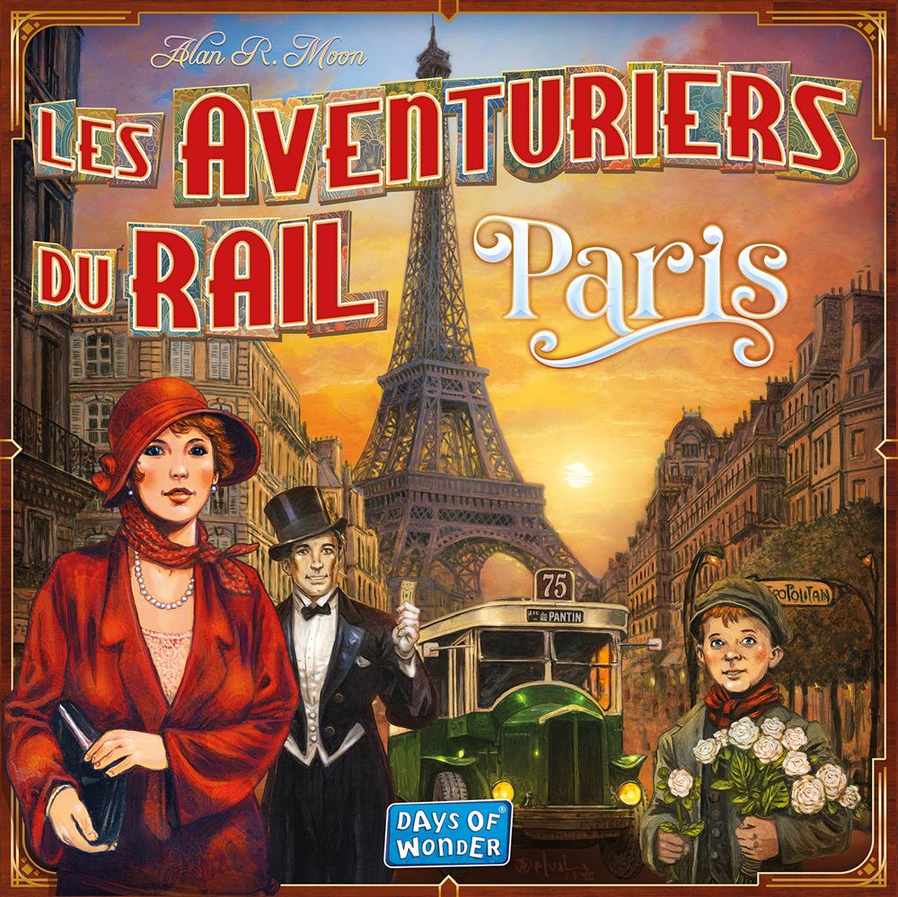 IL RAIL AVENTURIER: PARIGI Anni Folles - Gioco da tavolo & | WhichOne