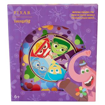 Pin Funko Loungefly Pixar Inside Out Core Memories Spinning 3" Collector Box - 1