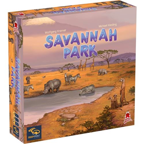 Jeu de stratégie Super Meeple Savannah Park État correct - Super Meeple reconditionné disponible sur Fnac