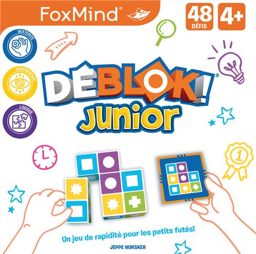 Casse-Tête Asmodee FOXMATMA03FR – Déblok! Junior - vue 4