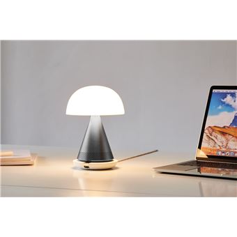Lampe LED portable avec enceinte sans fil Bluetooth Lexon Mina L Audio  LH76MX Métal - Enceinte sans fil