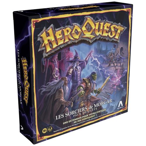 Jeu de rôles Hasbro HeroQuest Les Sorciers de Morcar