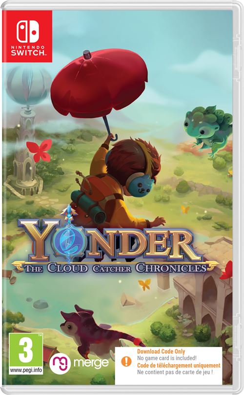 Yonder Code in the box Nintendo Switch