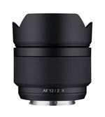 Objectif hybride Samyang AF 12mm f/2 noir pour Fuji X