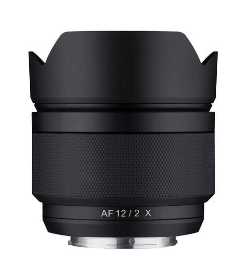 Objectif hybride Samyang AF 12mm f/2 noir pour Fuji X