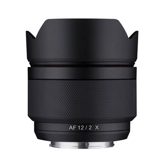 Objectif hybride Samyang AF 12mm f/2 noir pour Fuji X