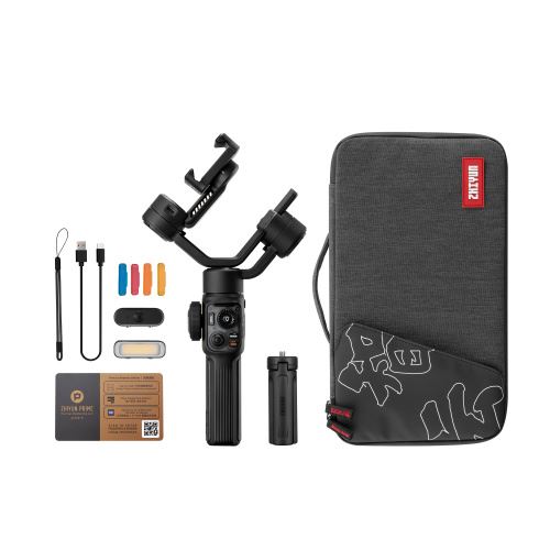 Pack Pro Stabilisateur Zhiyun Smooth 5S AI Noir et gris